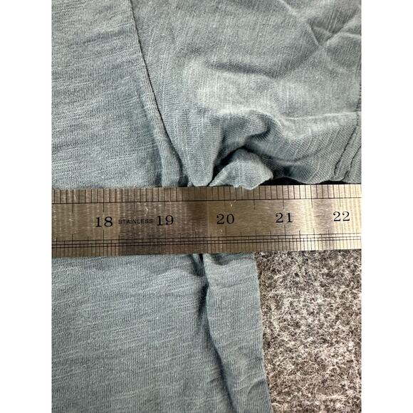 NWT HWD Halfway Dead Slate Blue Short Sleeve Slub Knit Tee Men's Size Medium - Picture 4 of 7